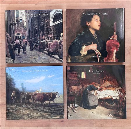 ENRICO GALLERIE D'ARTE - Lotto unico di 4 cataloghi
