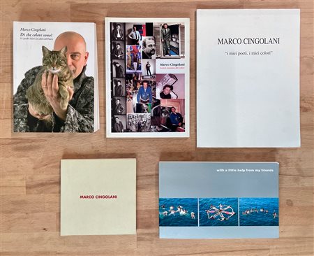 MARCO CINGOLANI - Lotto unico di 5 cataloghi