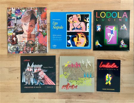 ARTE CONTEMPORANEA - Lotto unico di 6 cataloghi