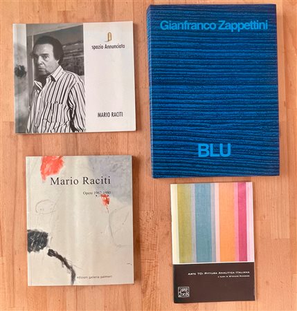 PITTURA ANALITICA ITALIANA - Lotto unico di 4 cataloghi