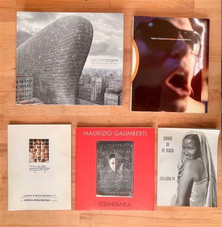 FOTOGRAFIA - Lotto unico di 5 cataloghi