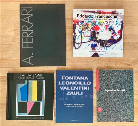 ARTE ITALIANA DEL DOPOGUERRA - Lotto unico di 5 cataloghi