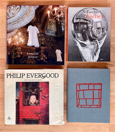 ARTISTI INTERNAZIONALI DEL DOPOGUERRA - Lotto unico di 4 cataloghi