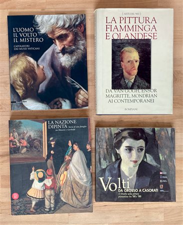 PROTAGONISTI DELLA STORIA DELL'ARTE - Lotto unico di 4 cataloghi
