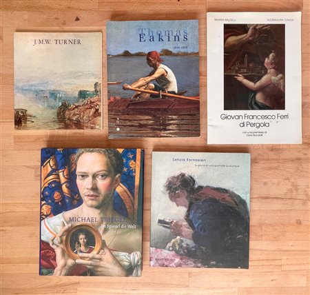 PITTURA DI OTTOCENTO E NOVECENTO - Lotto unico di 5 cataloghi