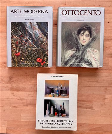 ANNUARI D'ARTE MODERNA - Lotto unico di 3 cataloghi