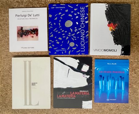 ARTE CONTEMPORANEA ITALIANA - Lotto unico di 6 cataloghi