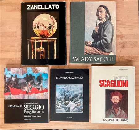 PITTORI FIGURATIVI ITALIANI - Lotto unico di 5 cataloghi