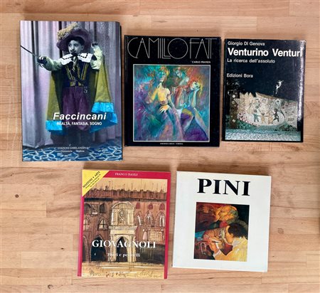 ARTE FIGURATIVA ITALIANA - Lotto unico di 5 cataloghi