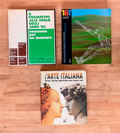 MANUALI D'ARTE - Lotto unico di 3 cataloghi