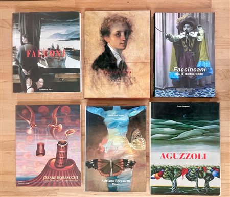 PITTURA FIGURATIVA ITALIANA - Lotto unico di 6 cataloghi