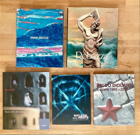 ARTE CONTEMPORANEA - Lotto unico di 5 cataloghi