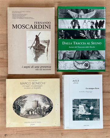 ARTE GRAFICA E INCISIONI - Lotto unico di 4 cataloghi