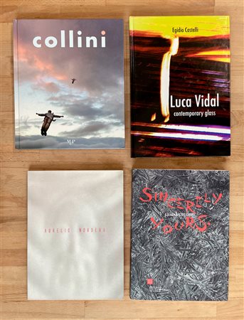 ARTE CONTEMPORANEA - Lotto unico di 4 cataloghi