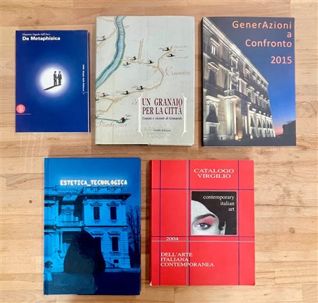 COLLETTIVE D'ARTE DEL XXI SECOLO - Lotto unico di 5 cataloghi