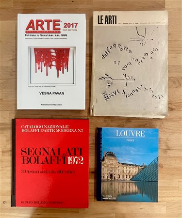 MANUALI D'ARTE - Lotto unico di 4 cataloghi