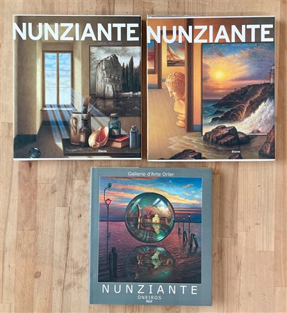 ANTONIO NUNZIANTE - Lotto unico di 3 cataloghi