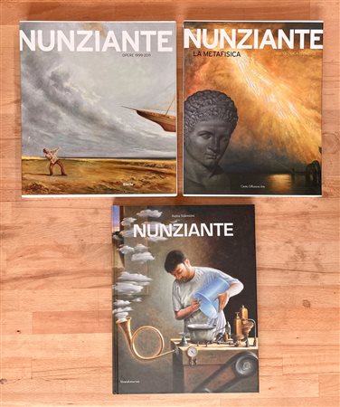 ANTONIO NUNZIANTE - Lotto unico di 3 cataloghi