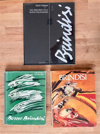 REMO BRINDISI - Lotto unico di 3 cataloghi