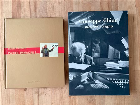 GIUSEPPE CHIARI E LAMBERTO PIGNOTTI - Lotto unico di 2 cataloghi