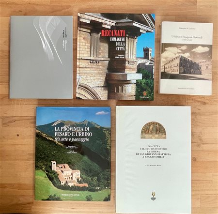 URBINO, RECANATI E REGGIO EMILIA - Lotto unico di 5 cataloghi