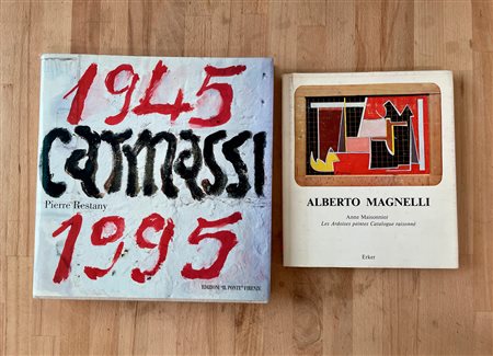 ALBERTO MAGNELLI E ARTURO CARMASSI - Lotto unico di 2 cataloghi