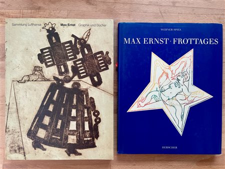MAX ERNST - Lotto unico di 2 cataloghi