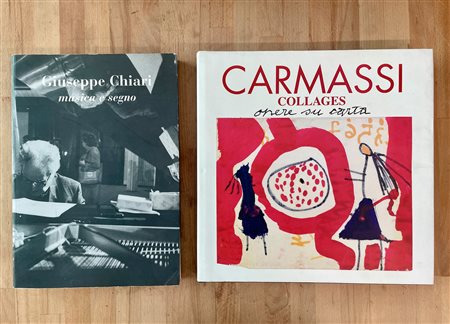 GIUSEPPE CHIARI E ARTURO CARMASSI - Lotto unico di 2 cataloghi