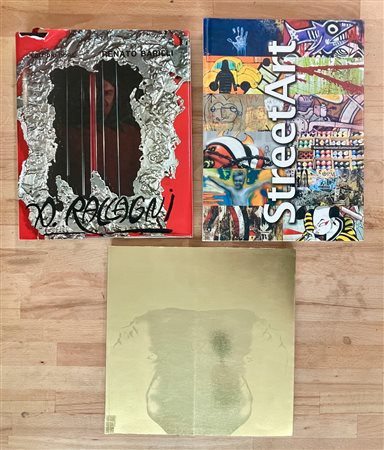 STREET ART, OMAR GALLIANI E ANDREA RACCAGNI - Lotto unico di 3 cataloghi