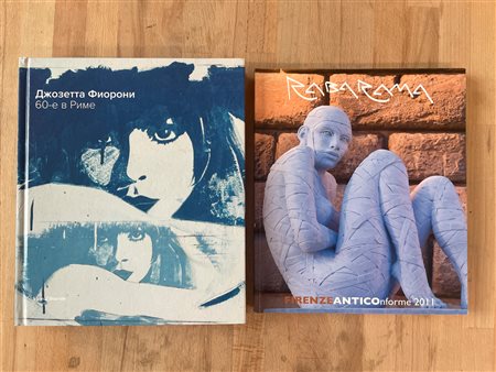 GIOSETTA FIORONI E RABARAMA - Lotto unico di 2 cataloghi