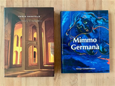 MIMMO GERMANÀ E PAOLO BARATELLA - Lotto unico di 2 cataloghi