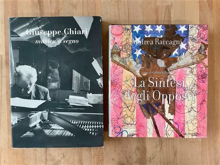 GIUSEPPE CHIARI E ANDREA RACCAGNI - Lotto unico di 2 cataloghi