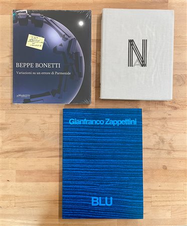 CARLO NANGERONI, GIANFRANCO ZAPPETTINI E BEPPE BONETTI - Lotto unico di 3 cataloghi