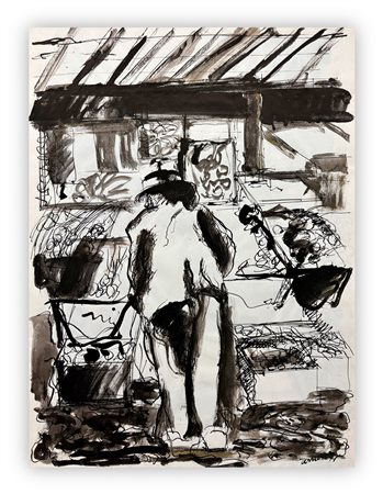 SAVERIO TERRUSO (1939-2003) - Senza Titolo, 1971