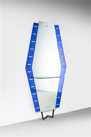 CRISTAL ART<BR>Specchiera con mensola