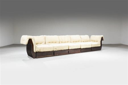 LUCIANO FRIGERIO<BR>Divano modulare mod. Can Can