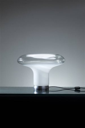 ANGELO MANGIAROTTI<BR>Lampada da tavolo mod. Lesbo