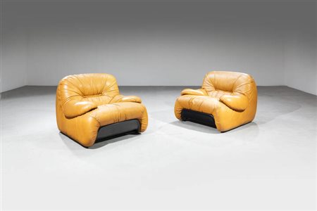 CLAUDIO VAGNONI<BR>Coppia di  poltrone mod. Malù