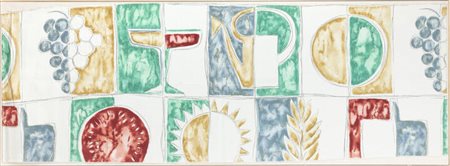 GIO PONTI<BR>Milano 1891 - 1979<BR>"Estate" 1957