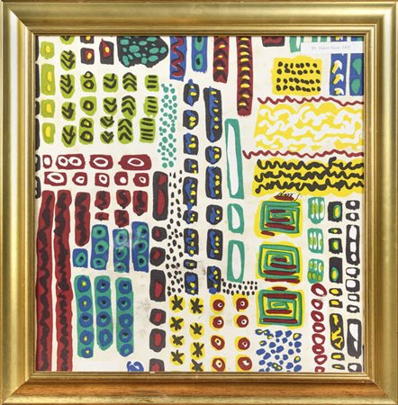 GIANNI DOVA<BR>Roma 1925 - 1991 Milano<BR>"Senza titolo" 1957