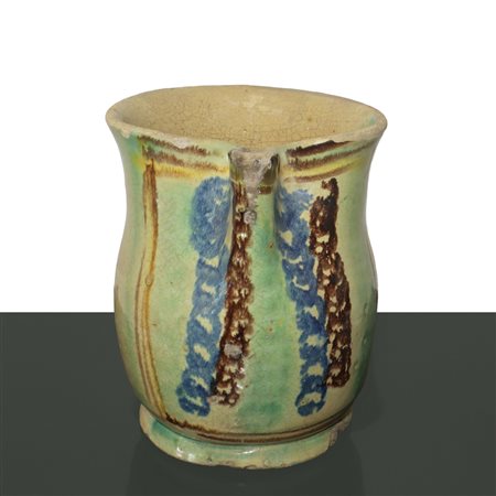 Cannata in maiolica policroma di Caltagirone, 19° / 20° secolo