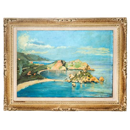 Salvatore  Quattrocchi - Isola Bella Taormina, Taormina March 1948