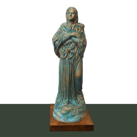 Antonino Ragona (Caltagirone 1916 - 2011)  - Santa, 1942