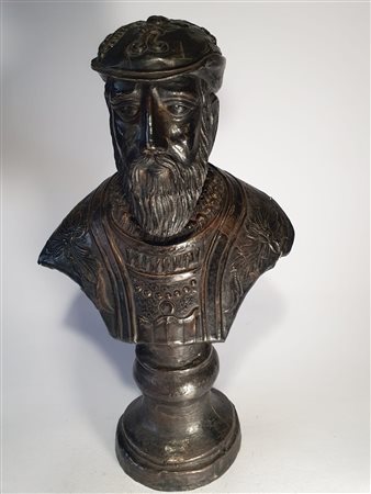 Busto di uomo corazzato (forse re francese)