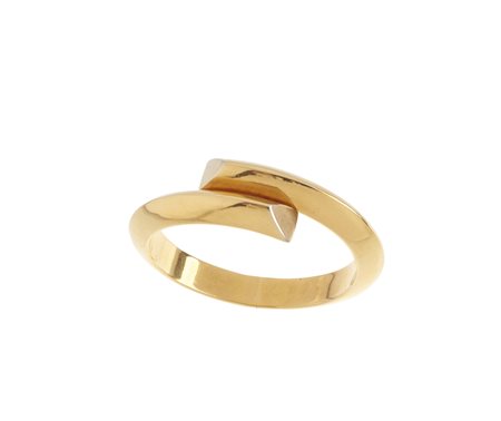  - Bracciale a manetta rigida in oro giallo 18k  .