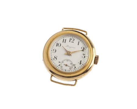 LONGINES - Cassa di orologio in oro giallo 18k tondo .