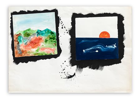 FRANCO ANGELI (1935-1988) - Senza Titolo