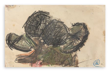 MARKUS LÜPERTZ (1941) - Senza Titolo