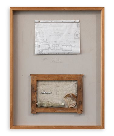 JÜRGEN BRODWOLF (1932) - Grab bei Corneto (Tomba dei Corneto), 1979