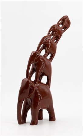 ALDO MONDINO (1938-2005) - Scultura un corno